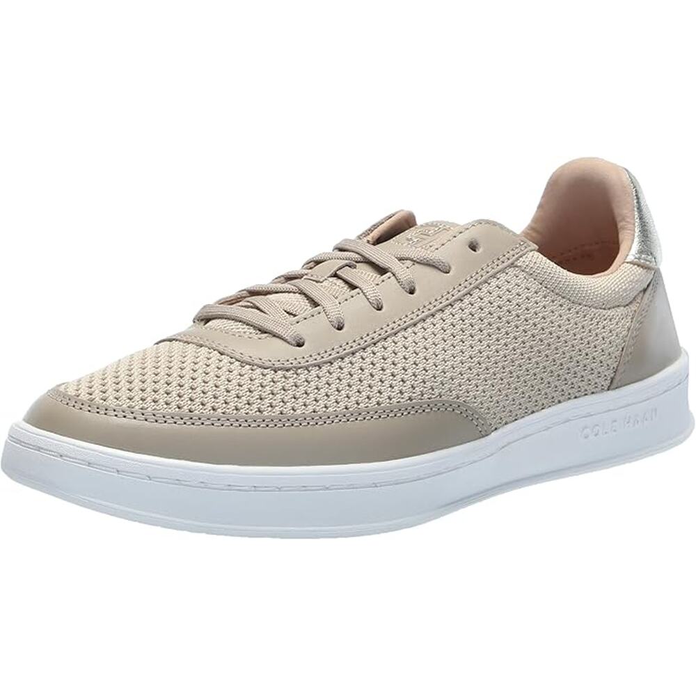 NWT Cole Haan Womens Grandpro Leisure Sneaker tan gold sz 6